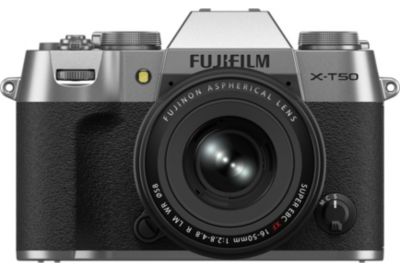 Appareil photo Hybride FUJIFILM Kit X-T50 Silver + XF16-50 WWI