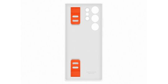 Coque SAMSUNG S23 Ultra Silicone avec laniere Bla