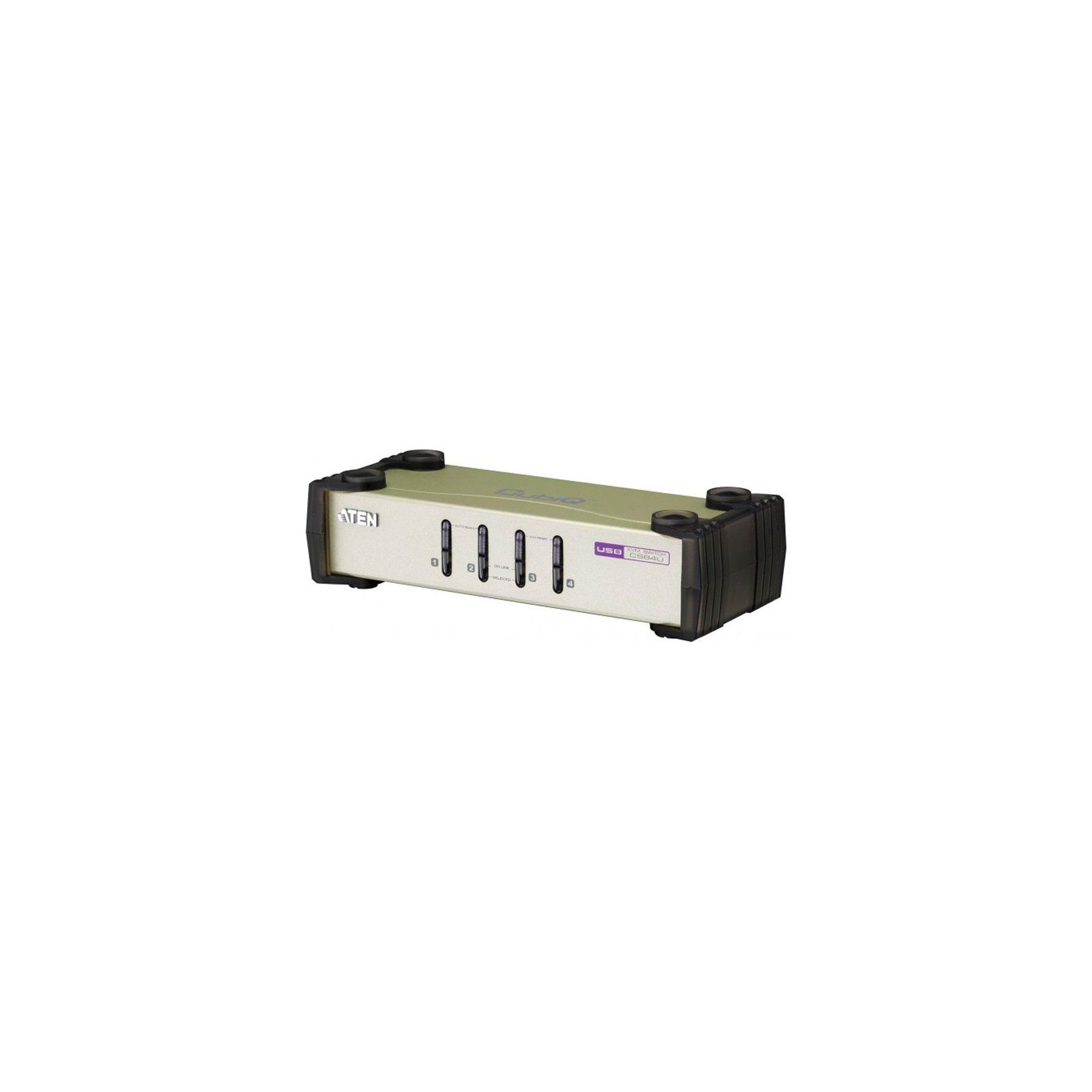 ATEN Commutateur KVM VGA 4 ordinateurs