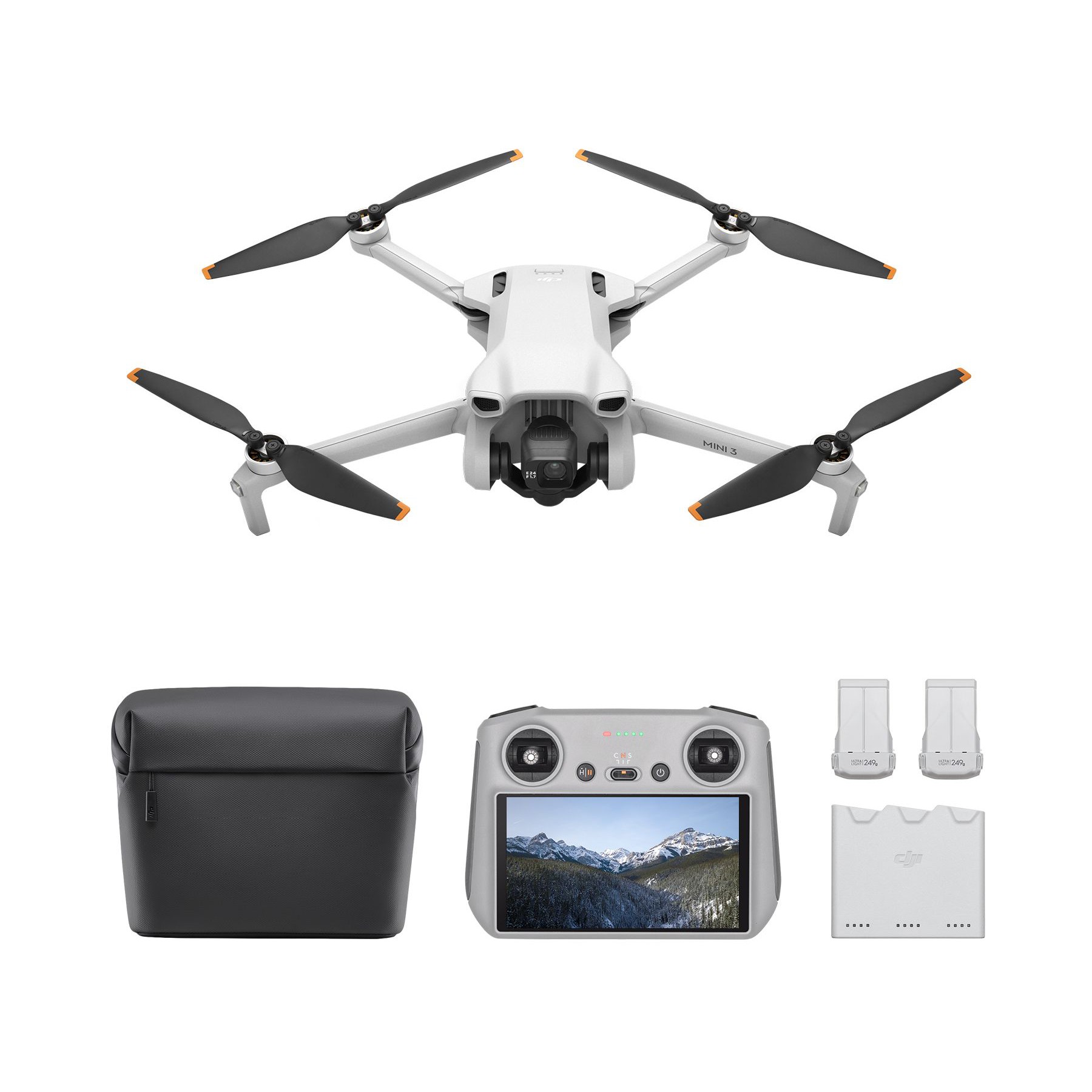 Drone DJI Mini 3 Fly More Combo RC écran & access