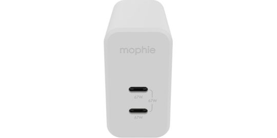 Chargeur USB C MOPHIE 67W duo Power Delivery x2 USB-C