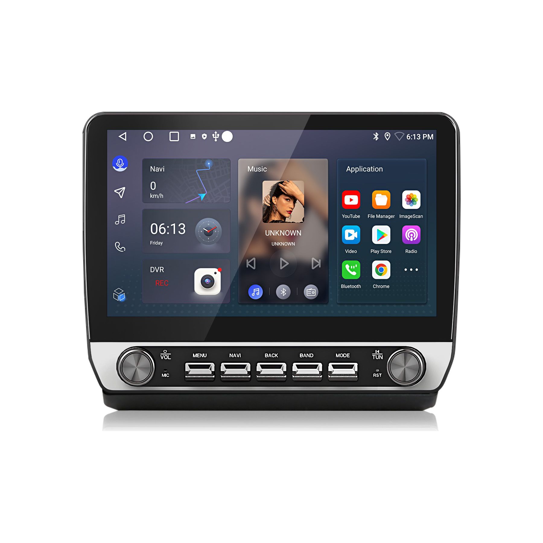 Autoradio connecté JUNSUN pour Fiat Ducato 2006-2024 2+64G Carplay