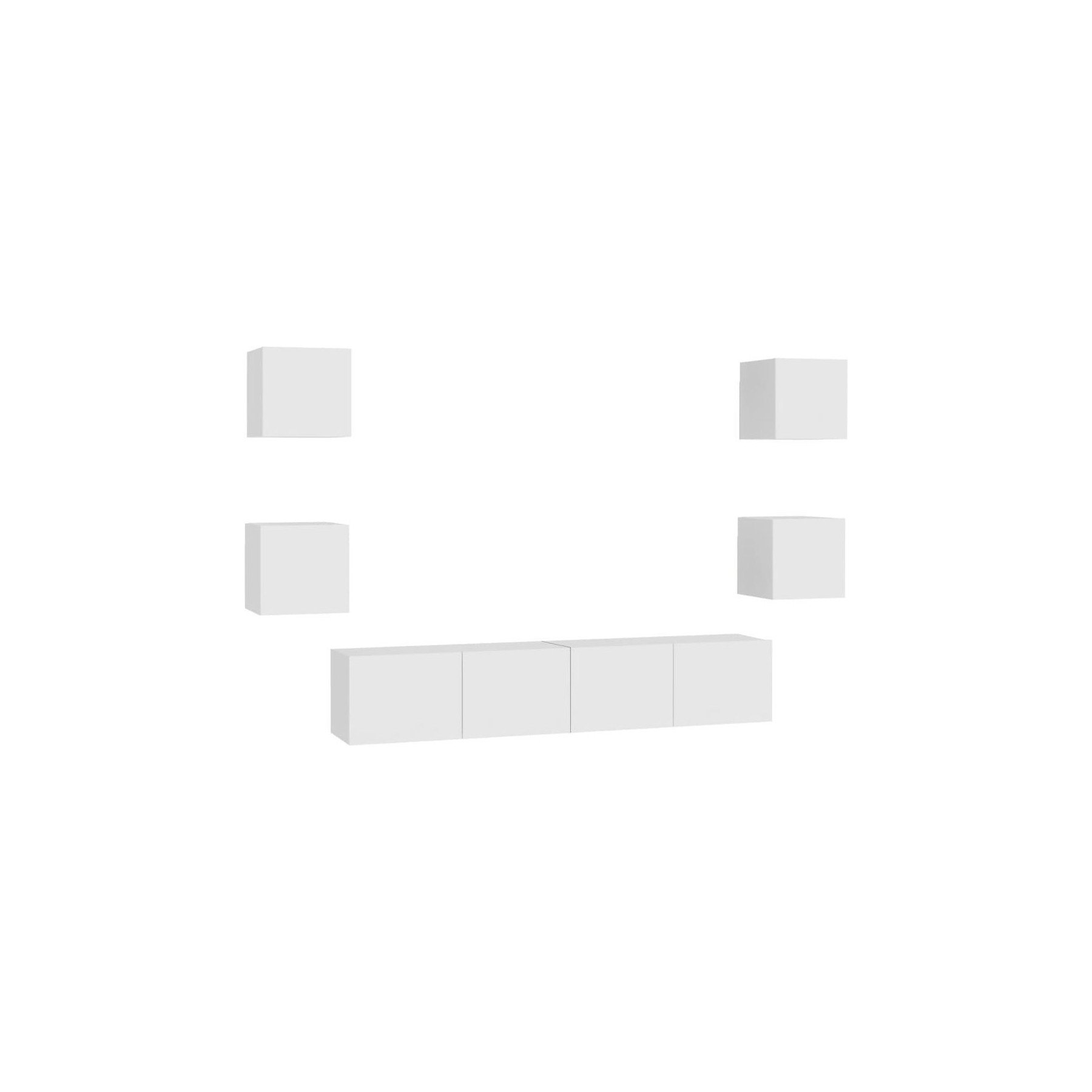 Meuble TV HELLOSHOP26 Ensemble de meubles armoire buffet TV té