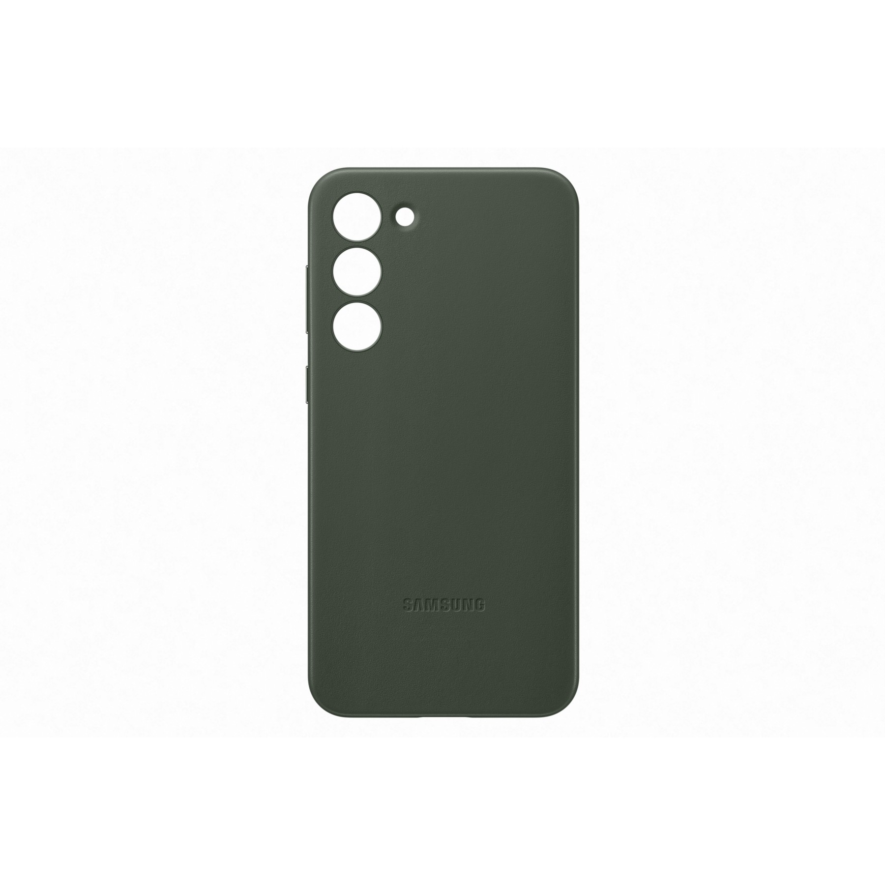 Coque SAMSUNG S23+ cuir Vert