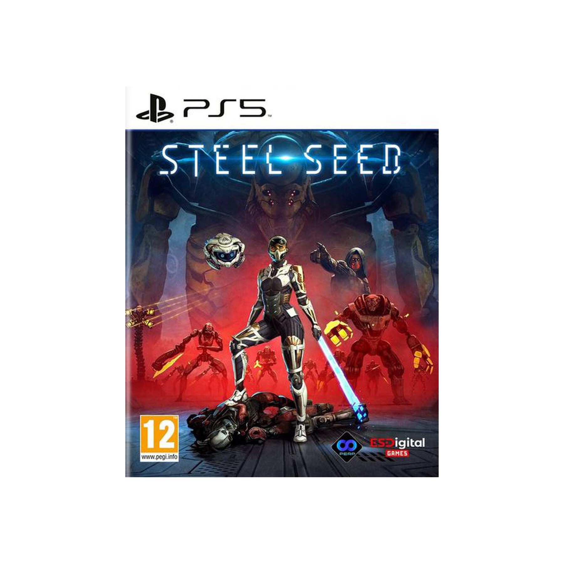 Jeu PS5 JUST FOR GAMES Steel Seed