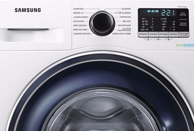 LL Front SAMSUNG EX WW70J5555FW ECOBUBBLE