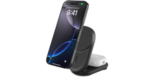 Station de charge BELKIN 2 en 1 noir