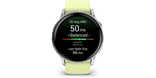 Montre sport GARMIN Venu 4 Sport et santé GPS AMOLED BT Wi-Fi 45 mm Gris / Jaune