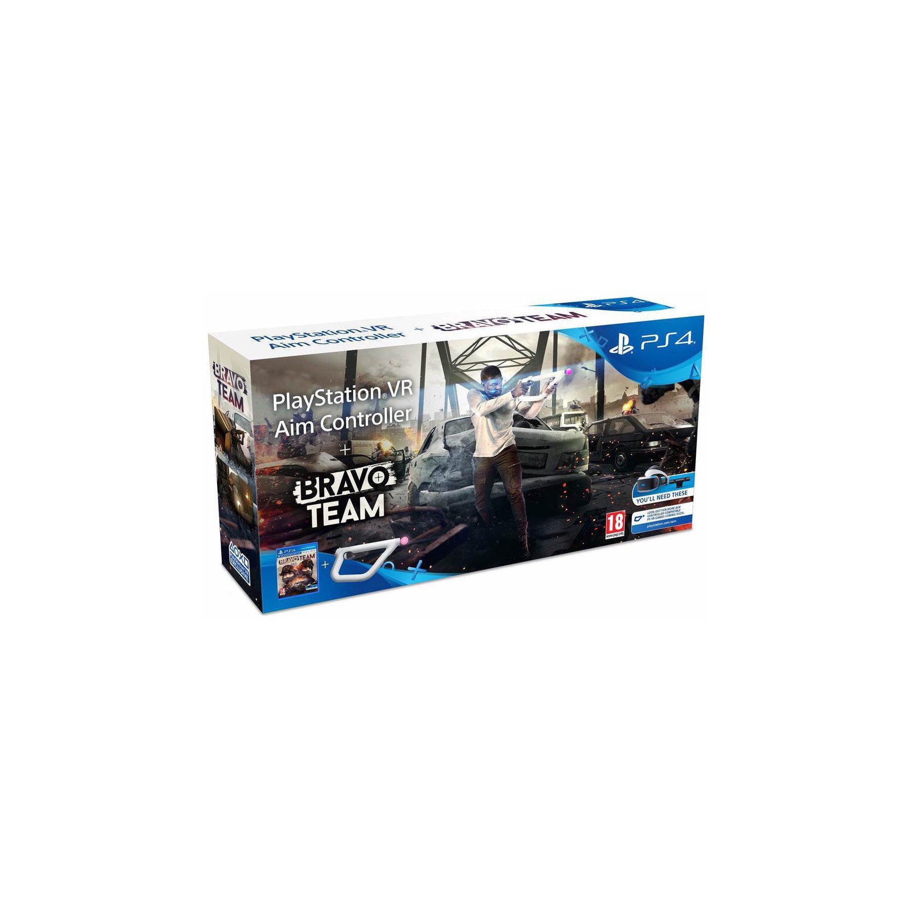 Jeu PS4 SONY Bravo Team + Aim Controller