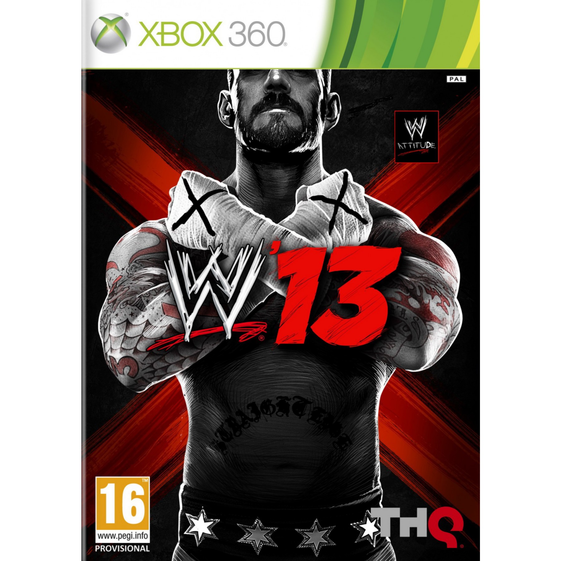 Jeu Xbox THQ WWE 2013