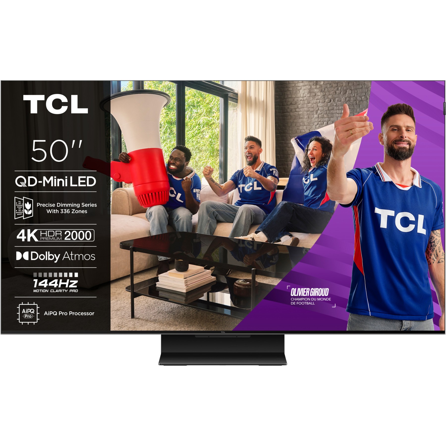 TV Mini LED TCL 50C79K (2025) 50" (126 cm) - Google TV