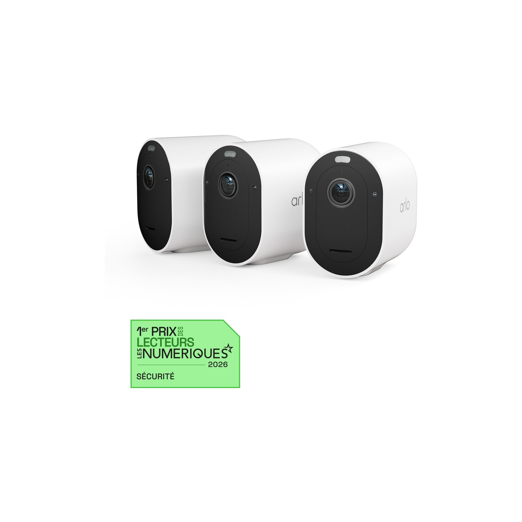 Caméra de surveillance ARLO 3 caméras Pro 5 2K+ Spotlight