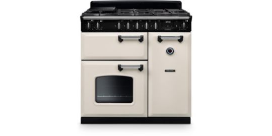 Piano de cuisson gaz FALCON NGC TAB GAZ 90 CM CREME PASTEL CHROME