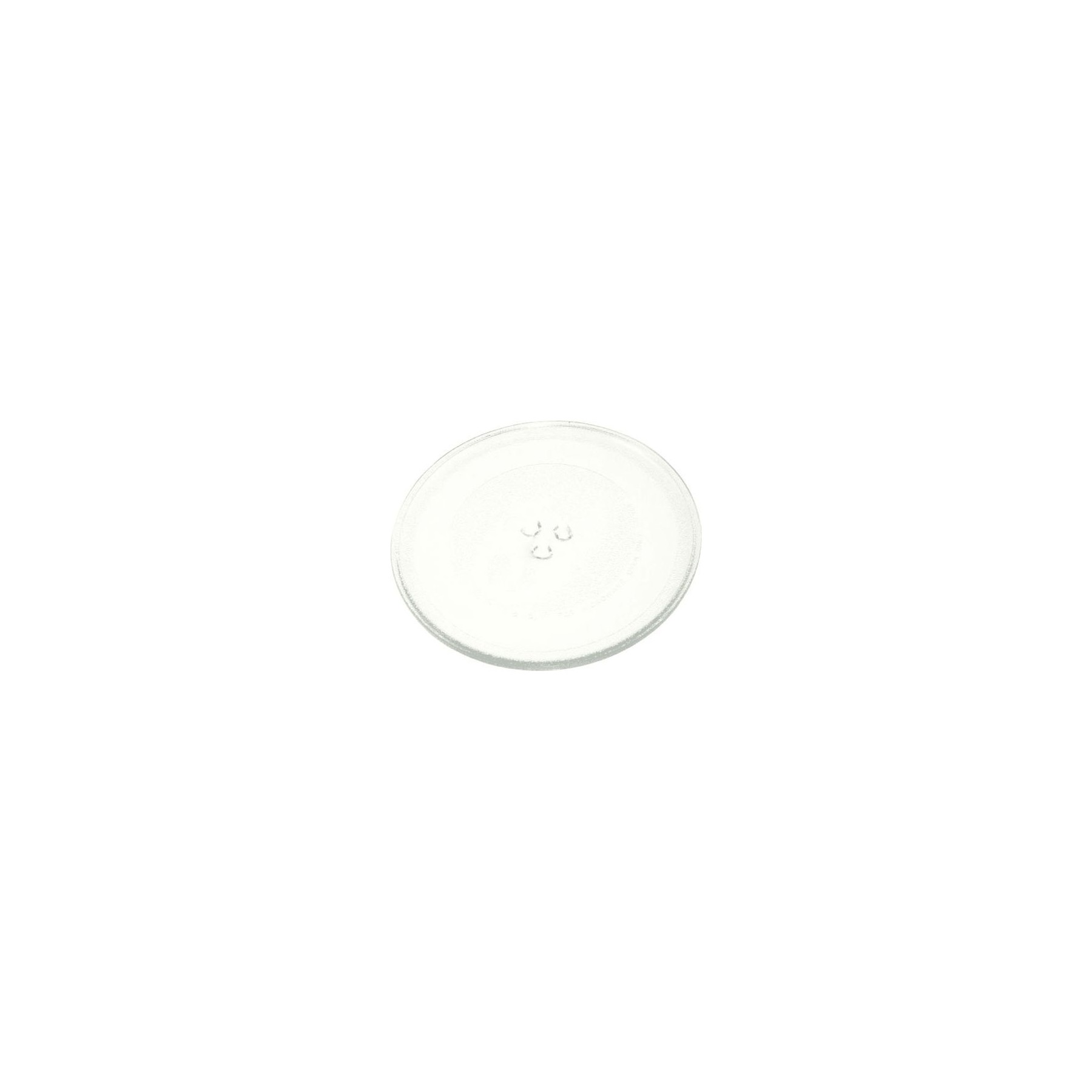 Plaque WHIRLPOOL PLATEAU TOURNANT VERRE Ø 255 M/M pour