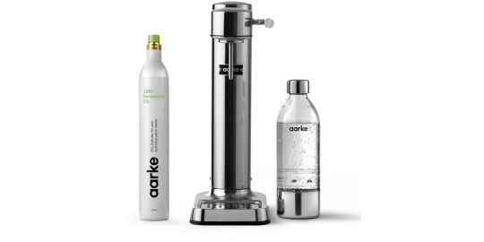 Machine à soda AARKE Pack Carbonator 3 Inox + CO2