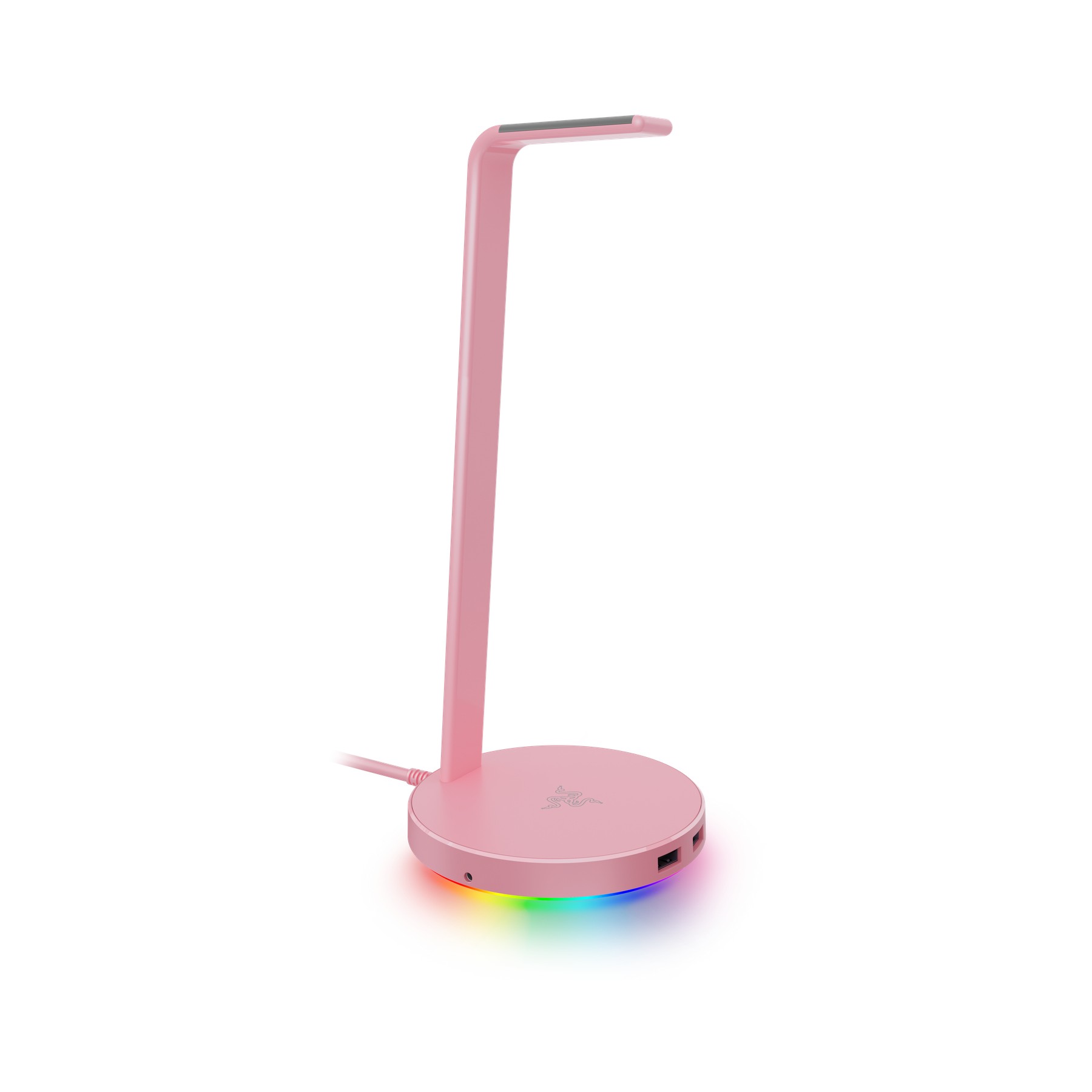 Support casque RAZER Base Station V2 Chroma Quartz
