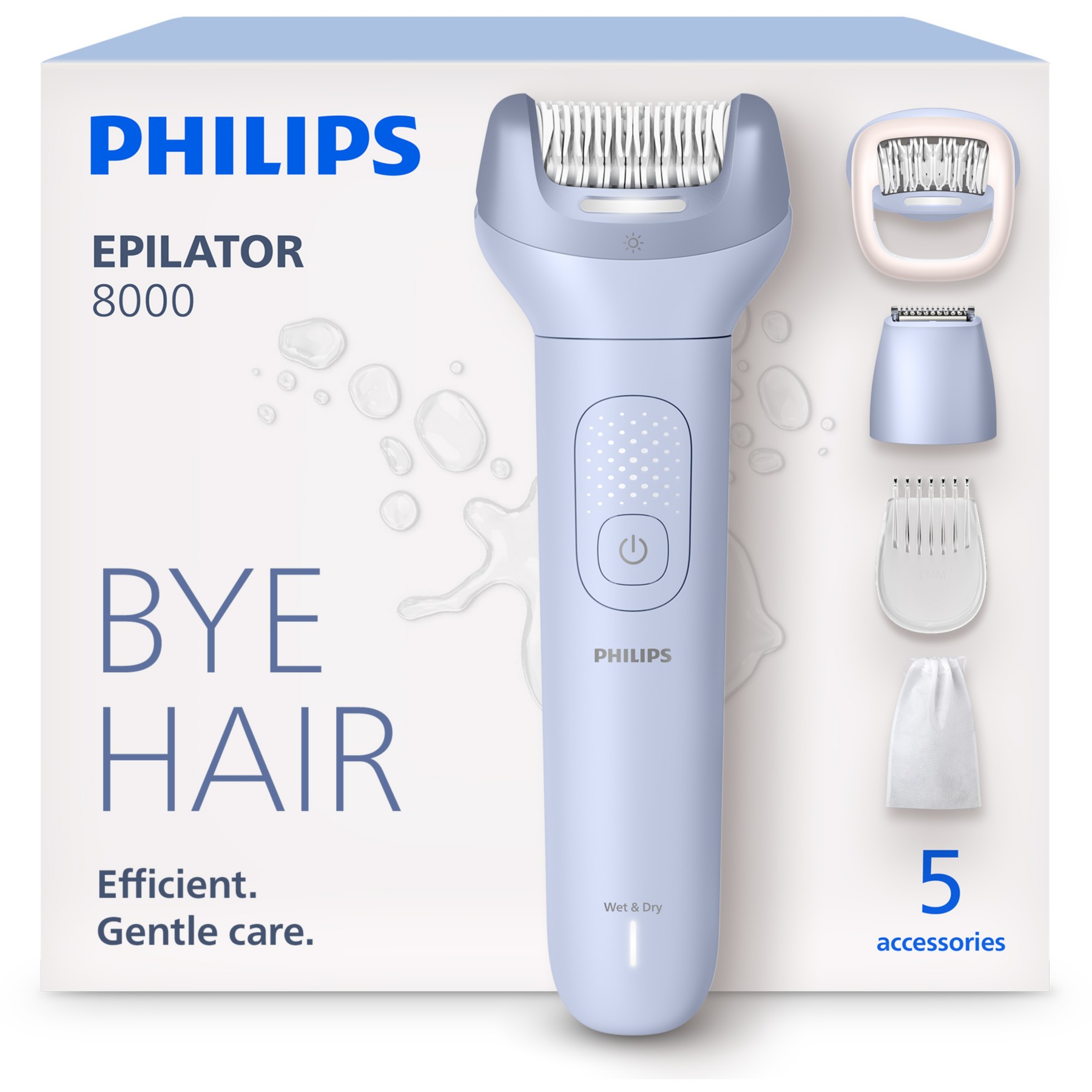 Epilateur électrique PHILIPS BRE711/00 série 8000