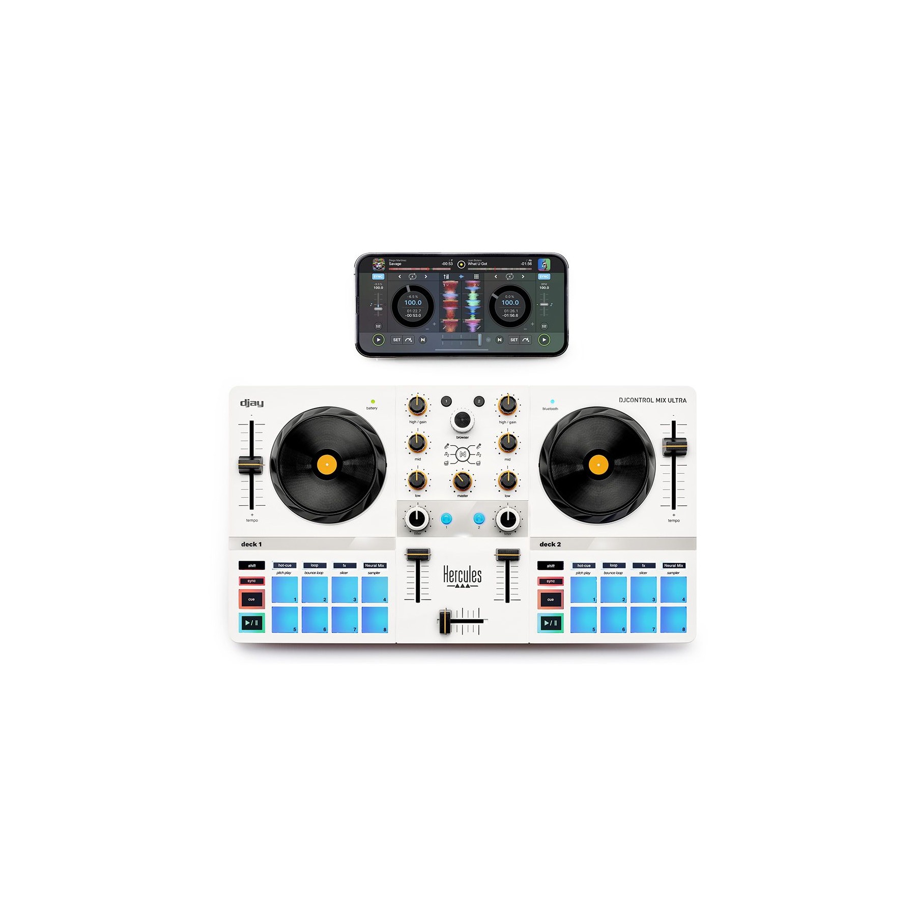 Table de mixage HERCULES DJCONTROL MIX ULTRA