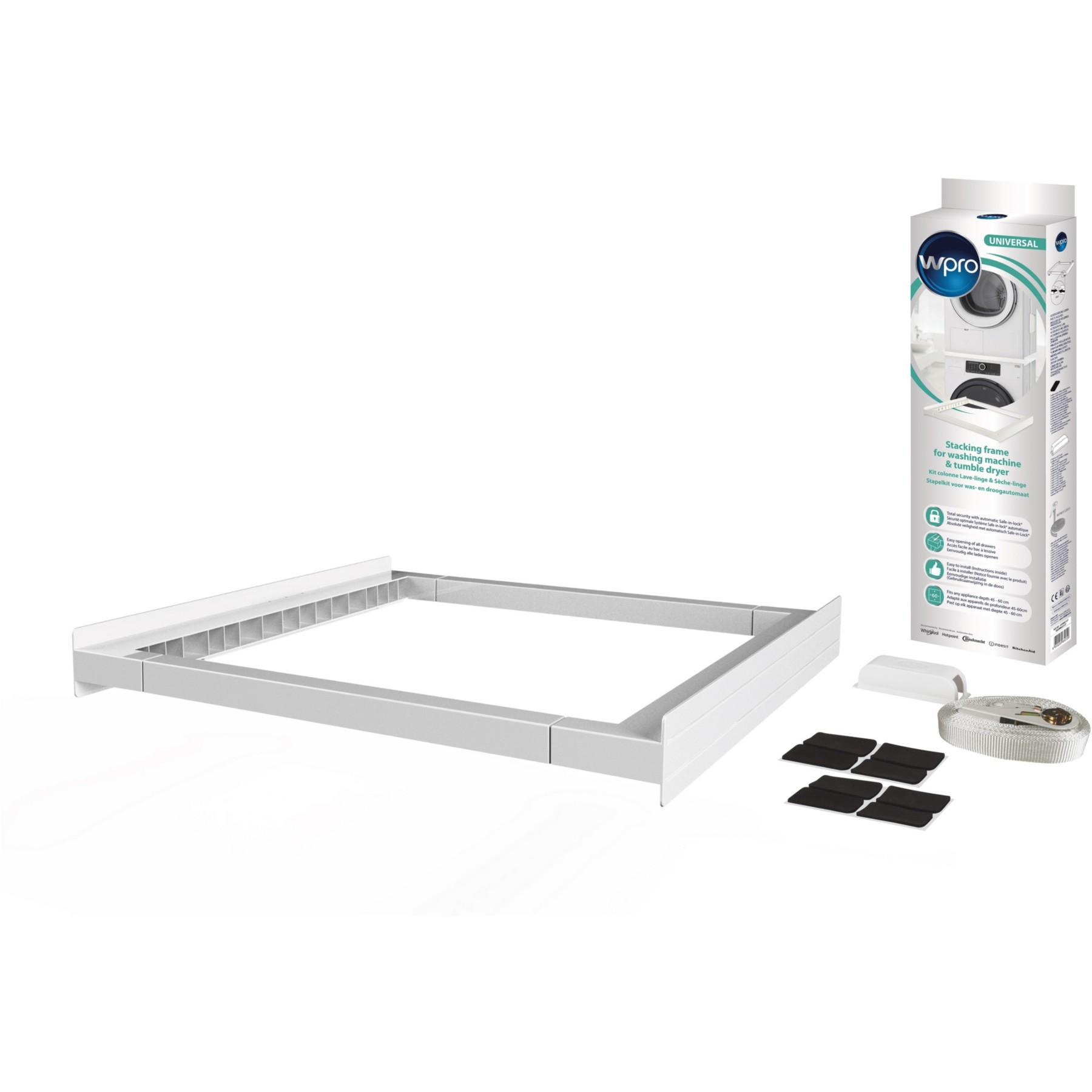 Kit de superposition WHIRLPOOL PRO Kit de superposition KCL103 Blanc