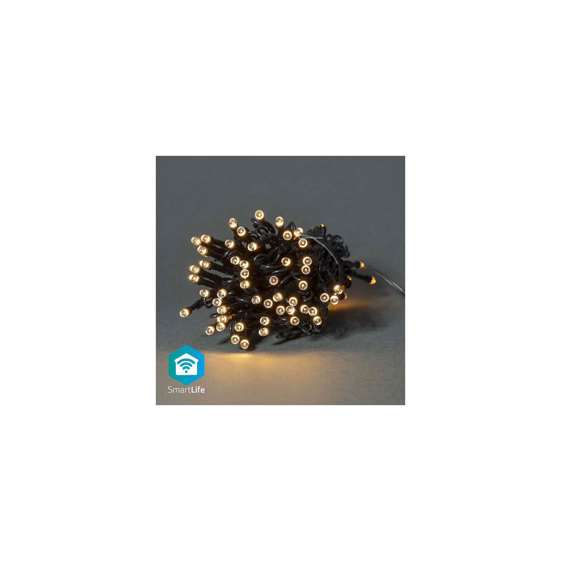 Guirlande lumineuse NEDIS Guirlande Wi-Fi intelligente 400 LED