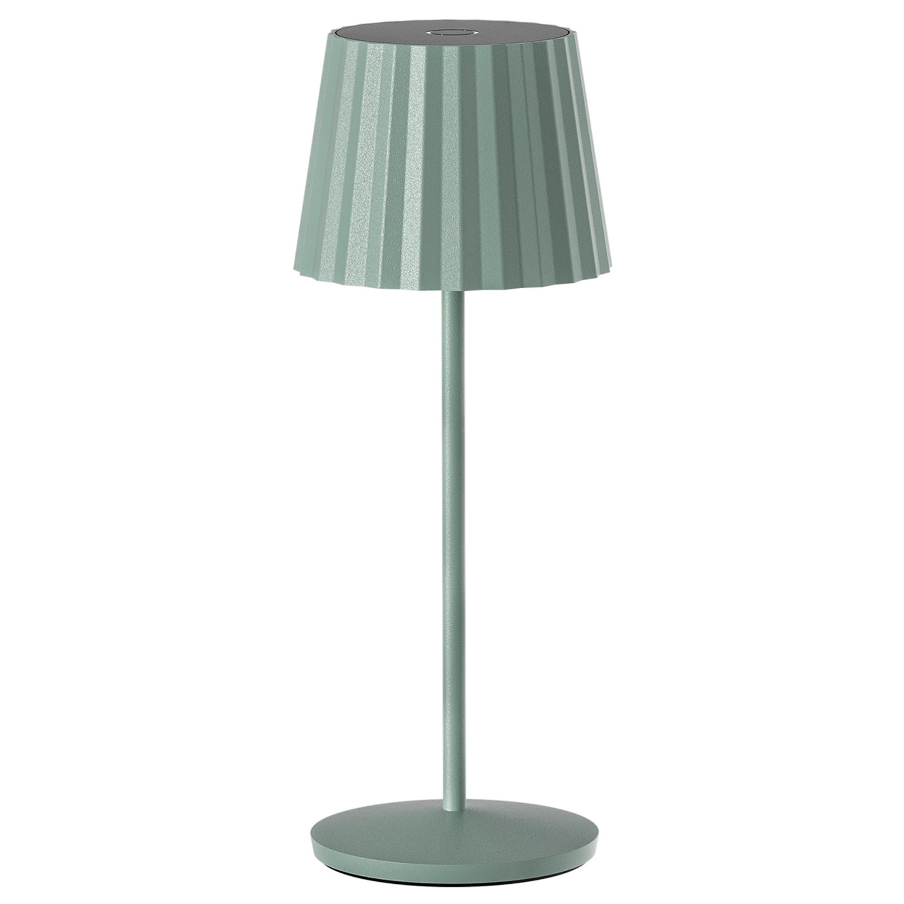 Lampe de table LUMISKY de table sans fil LED vert olive