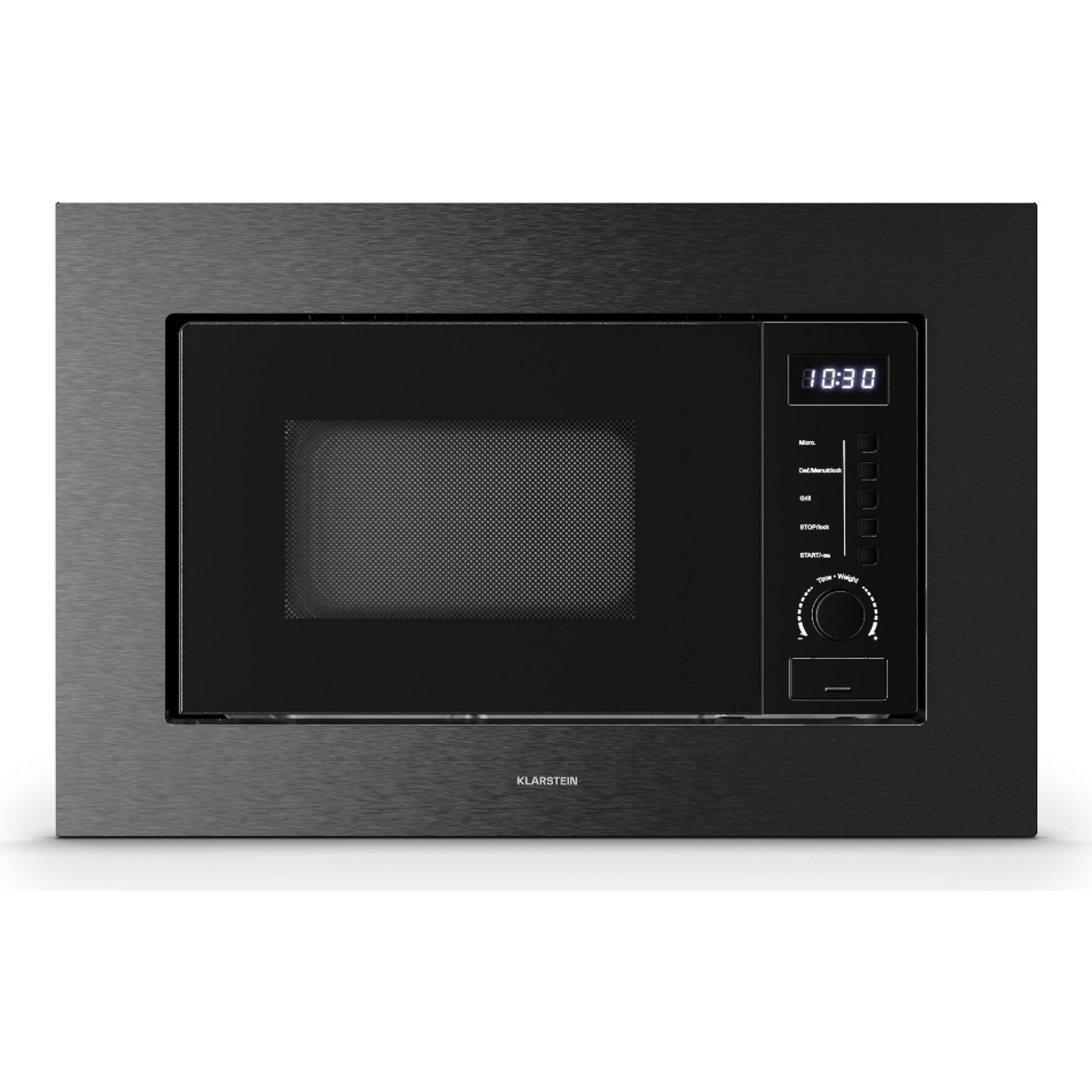 Micro ondes grill encastrable KLARSTEIN Verosteel encastrable grill 60 cm Blanc