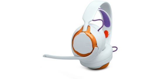 Casque gamer JBL Quantum 250 Blanc Orange
