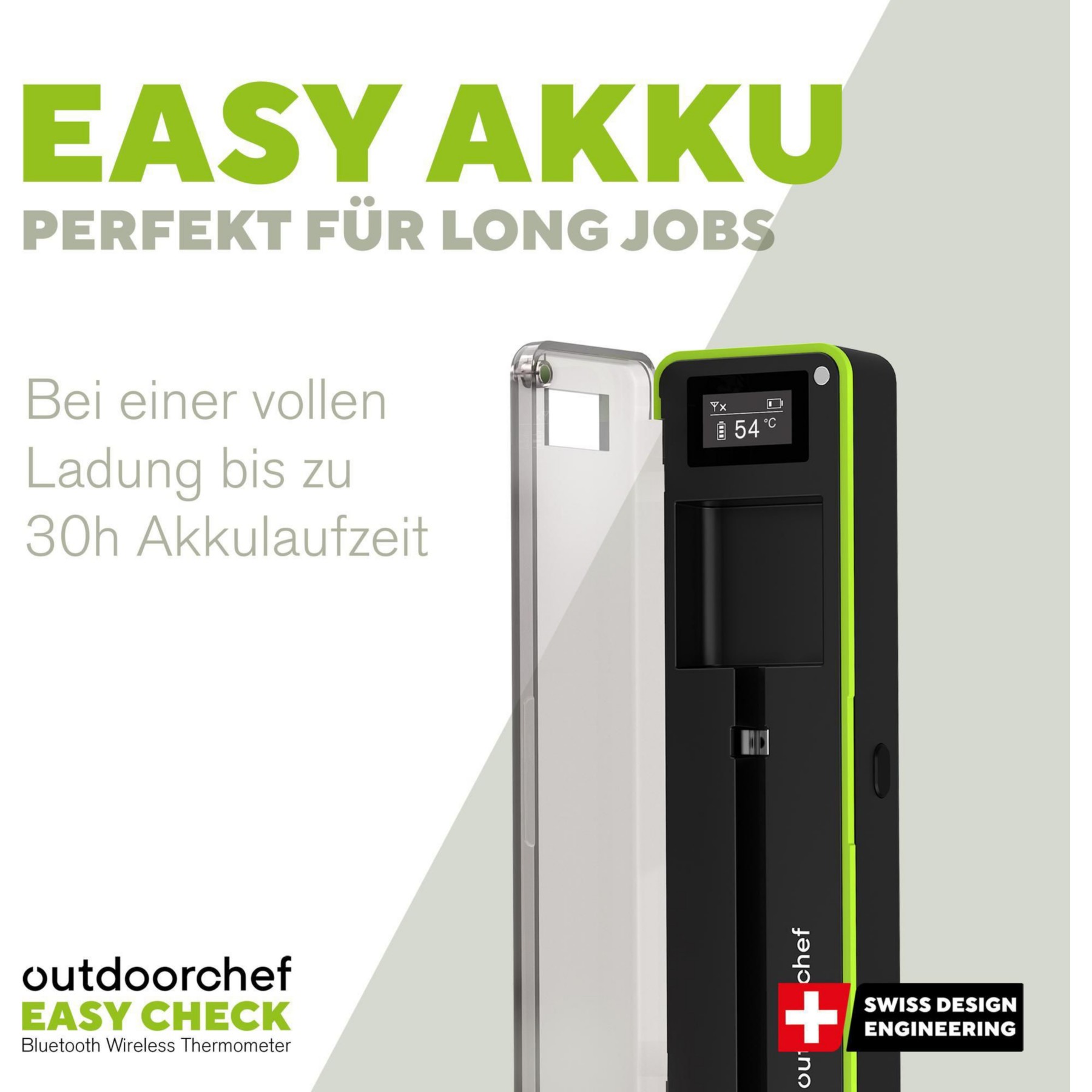 Thermomètre de cuisson OUTDOORCHEF Thermomètre Easy Check Single