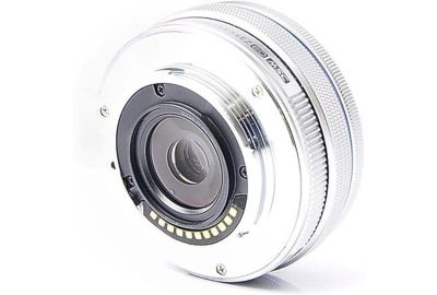 Objectif pour Hybride OM SYSTEM 14-42mm f/3.5-5.6 EZ silver Pancake
