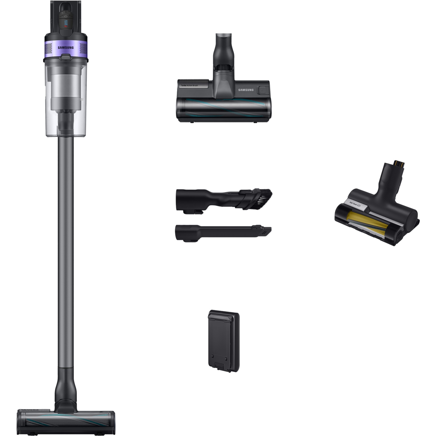 Aspirateur balai SAMSUNG Jet 75E Pet VS20B75BGR4