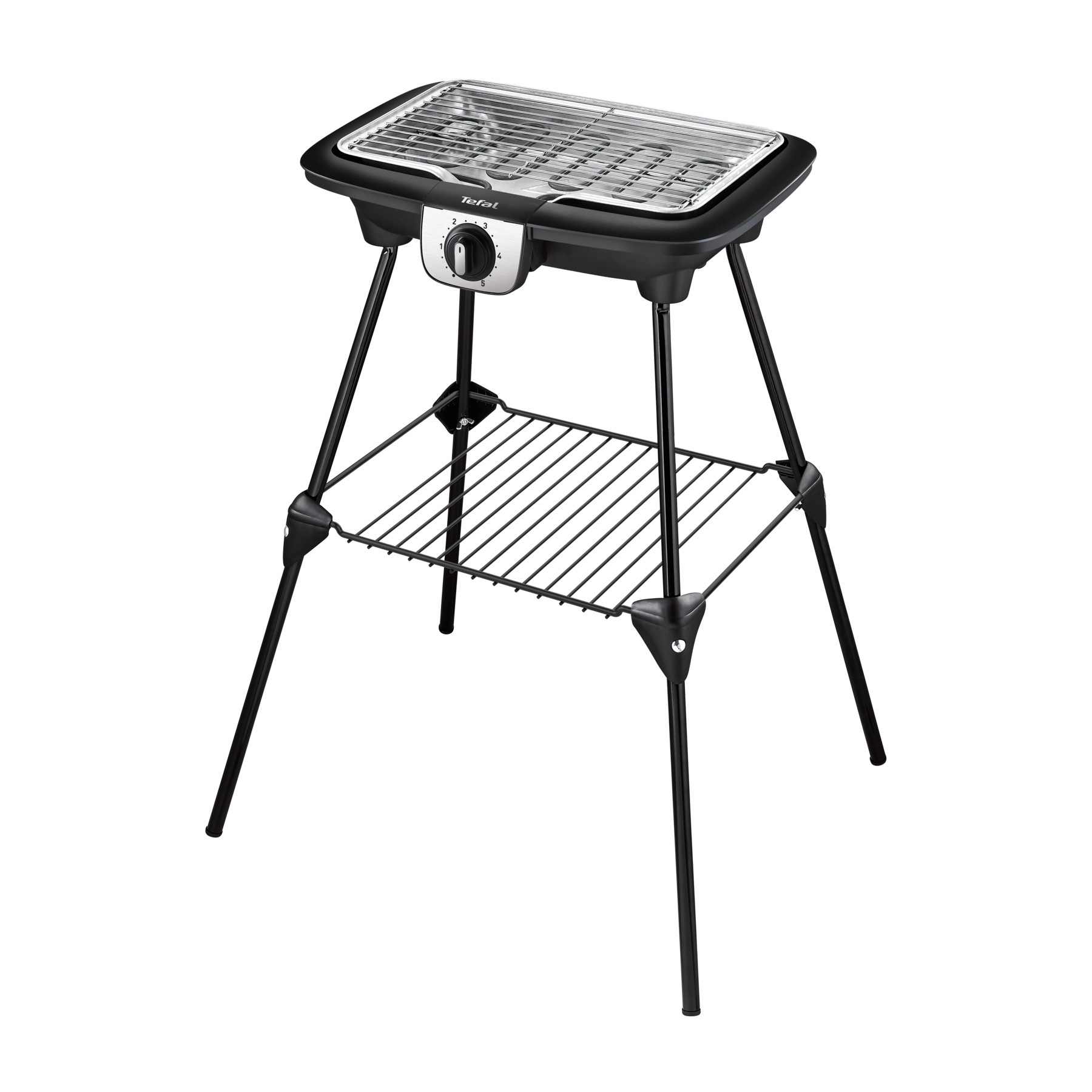 Barbecue électrique TEFAL BG931812 easygrill 2 en 1 sur pieds, 35x21 cm