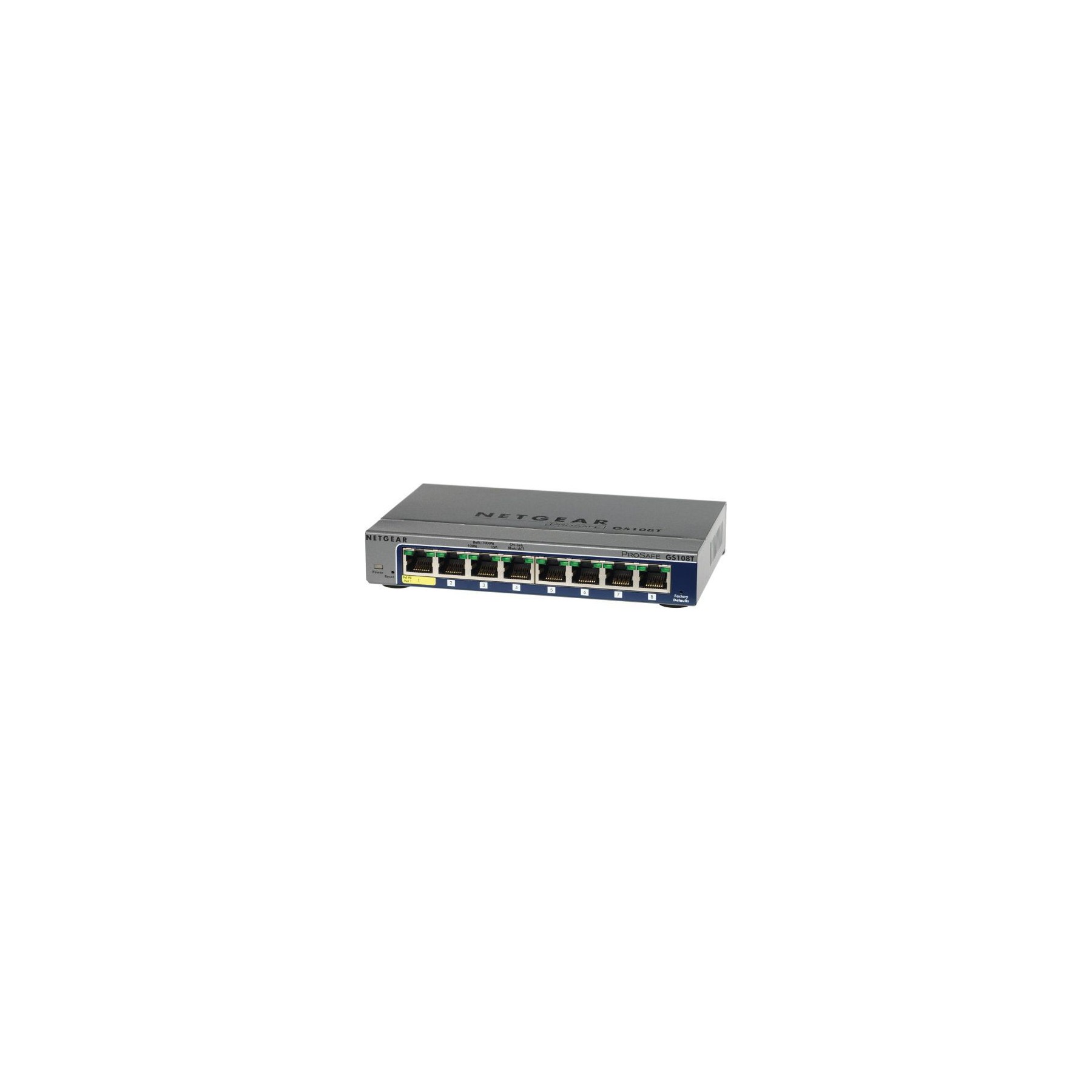 Switch ethernet NETGEAR GS108T300PES 8 ports giga manageable