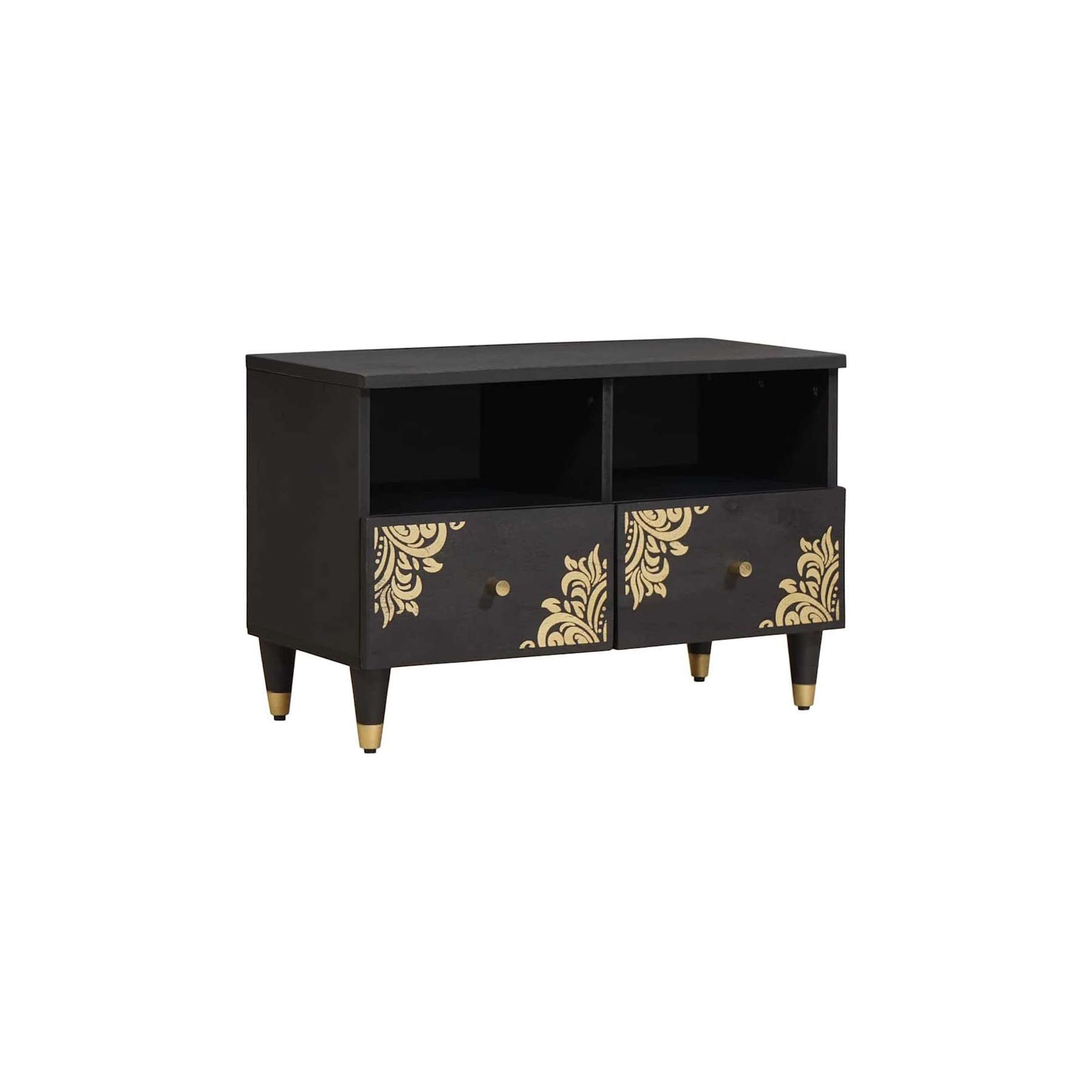 Meuble TV HELLOSHOP26 Meuble TV rectangulaire avec rangement p