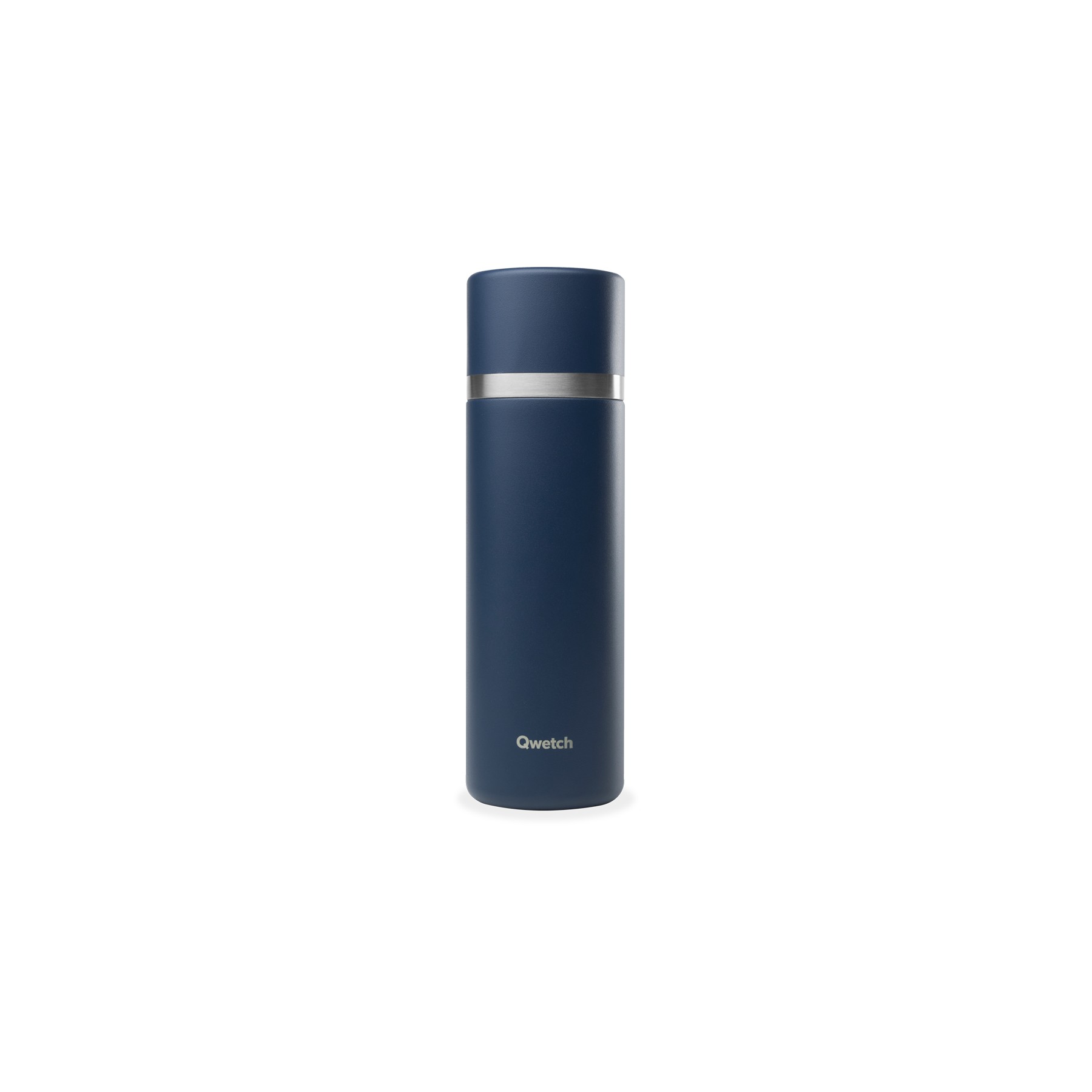 Bouteille isotherme QWETCH inox isotherme Matt Bleu Marine 750ml