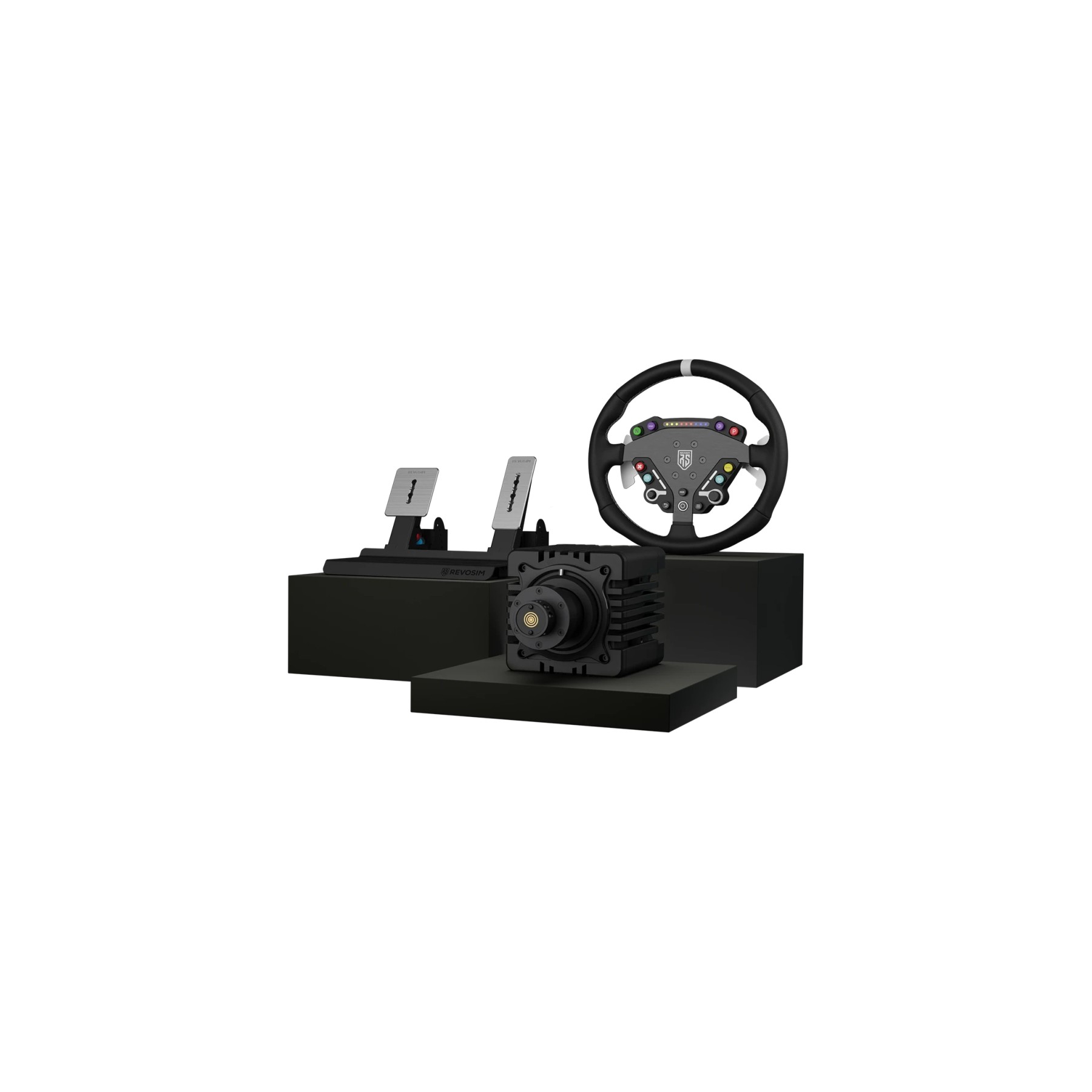 Volant + Pédalier NACON REVOSIM Bundle RS Pure Volant + Base