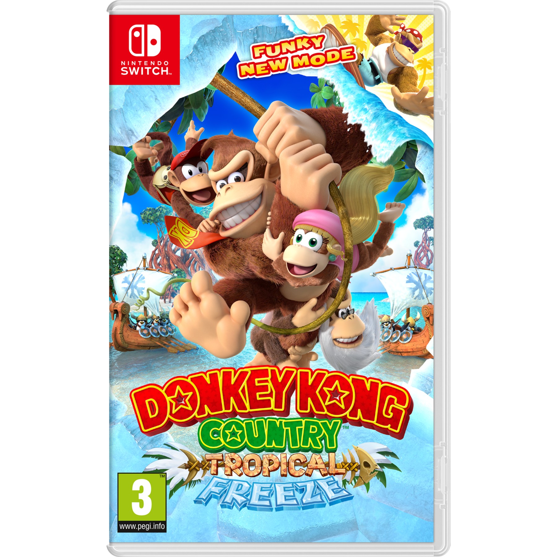 Jeu Switch NINTENDO Donkey Kong Country Tropical Freeze