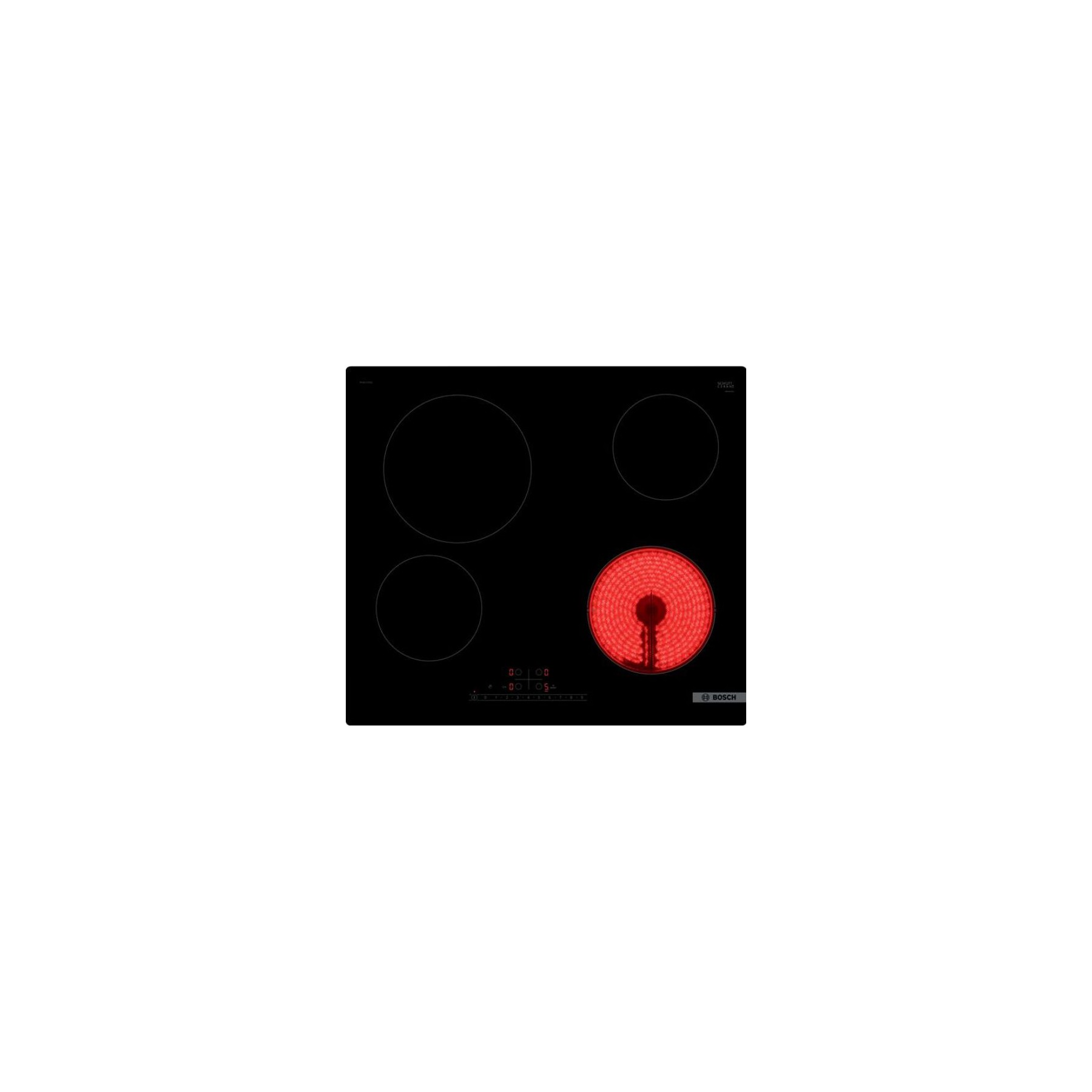 Plaque vitrocéramique BOSCH PKE611FN8E