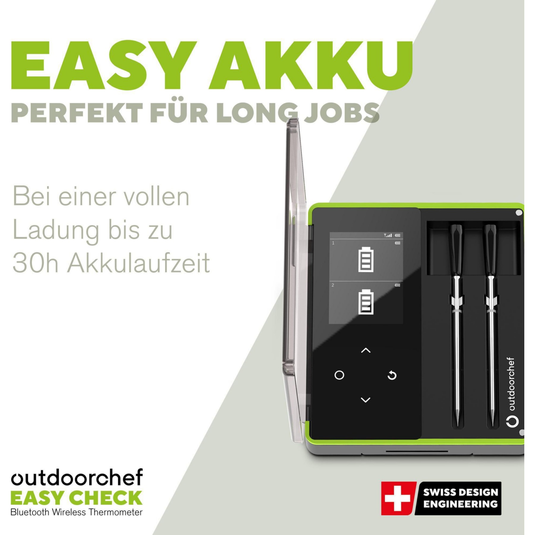 Thermomètre de cuisson OUTDOORCHEF Thermomètre Easy Check Dual