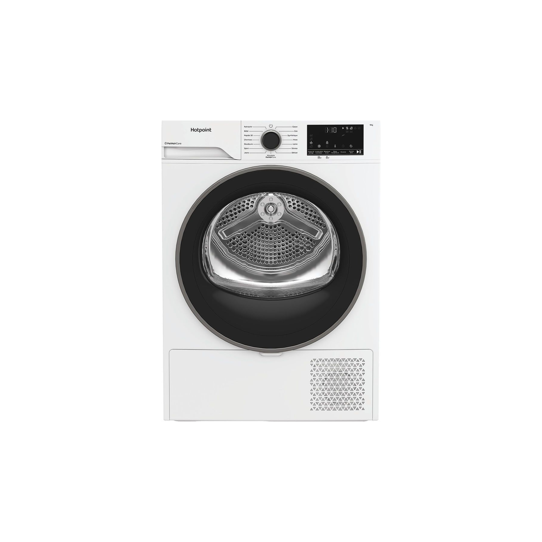 Sèche linge pompe à chaleur HOTPOINT CHD94MWBSFRX