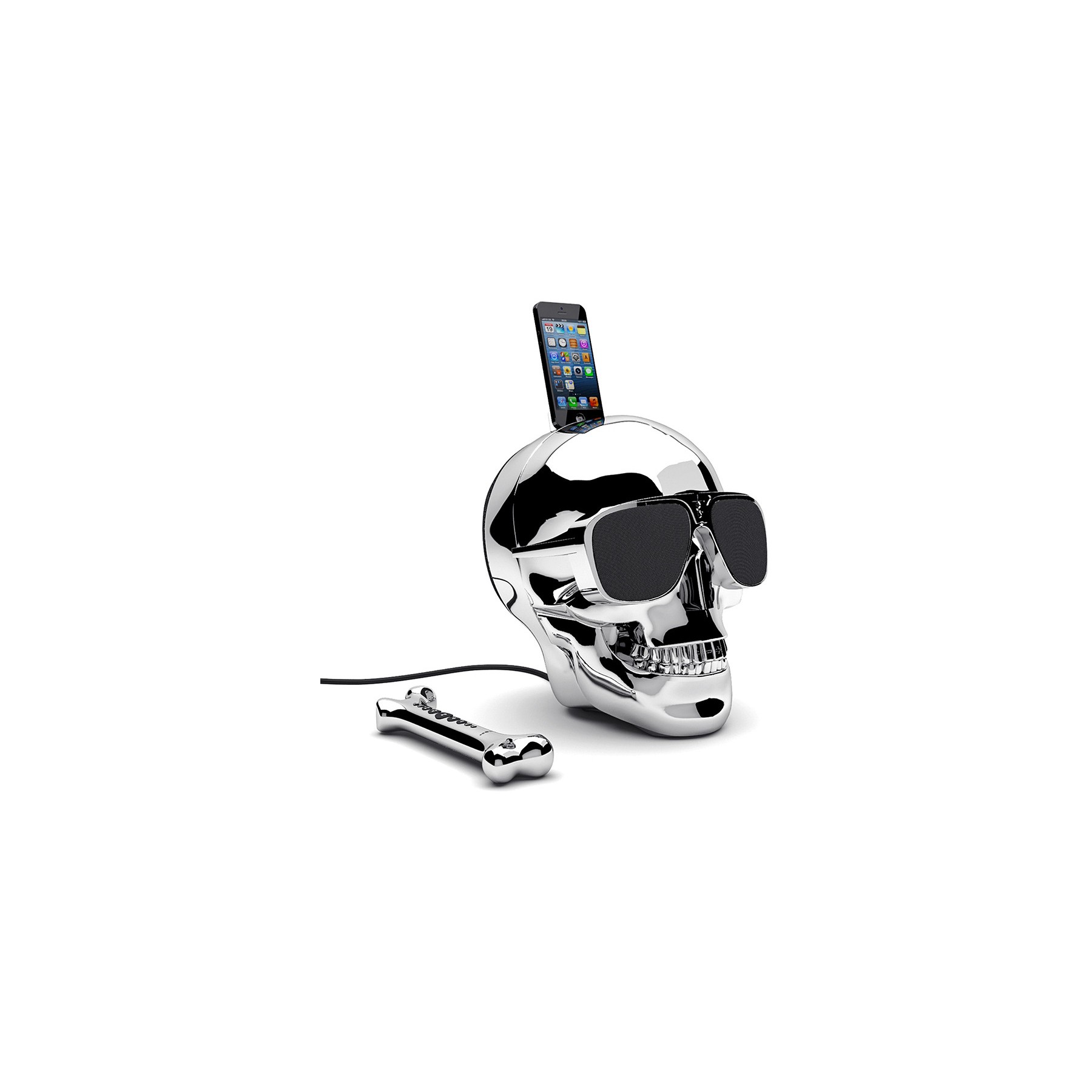 Enceinte JARRE AEROSKULL HD+ CHROME SILVER