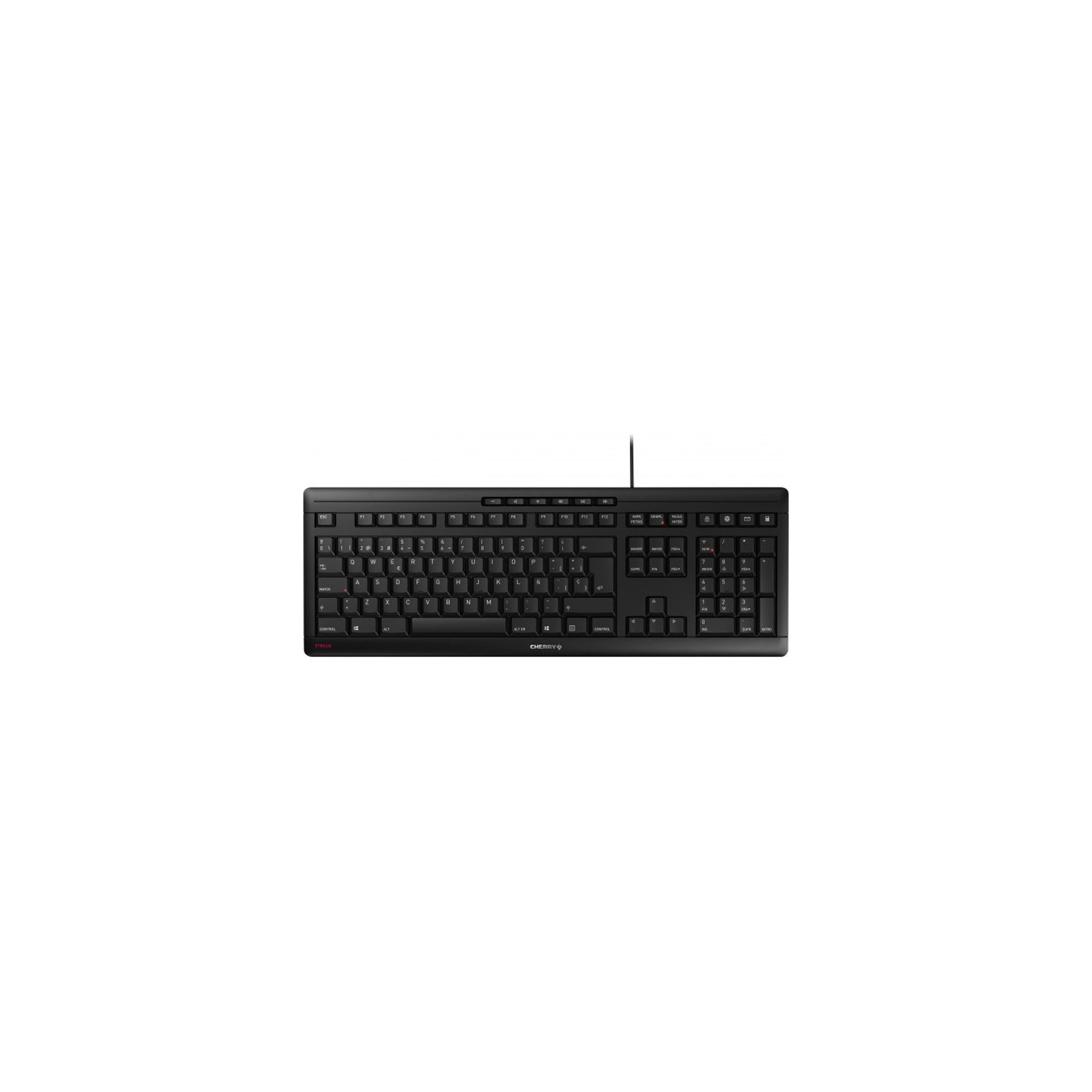 Clavier filaire CHERRY Clavier d'ordinateur STREAM KEYBOARD USB