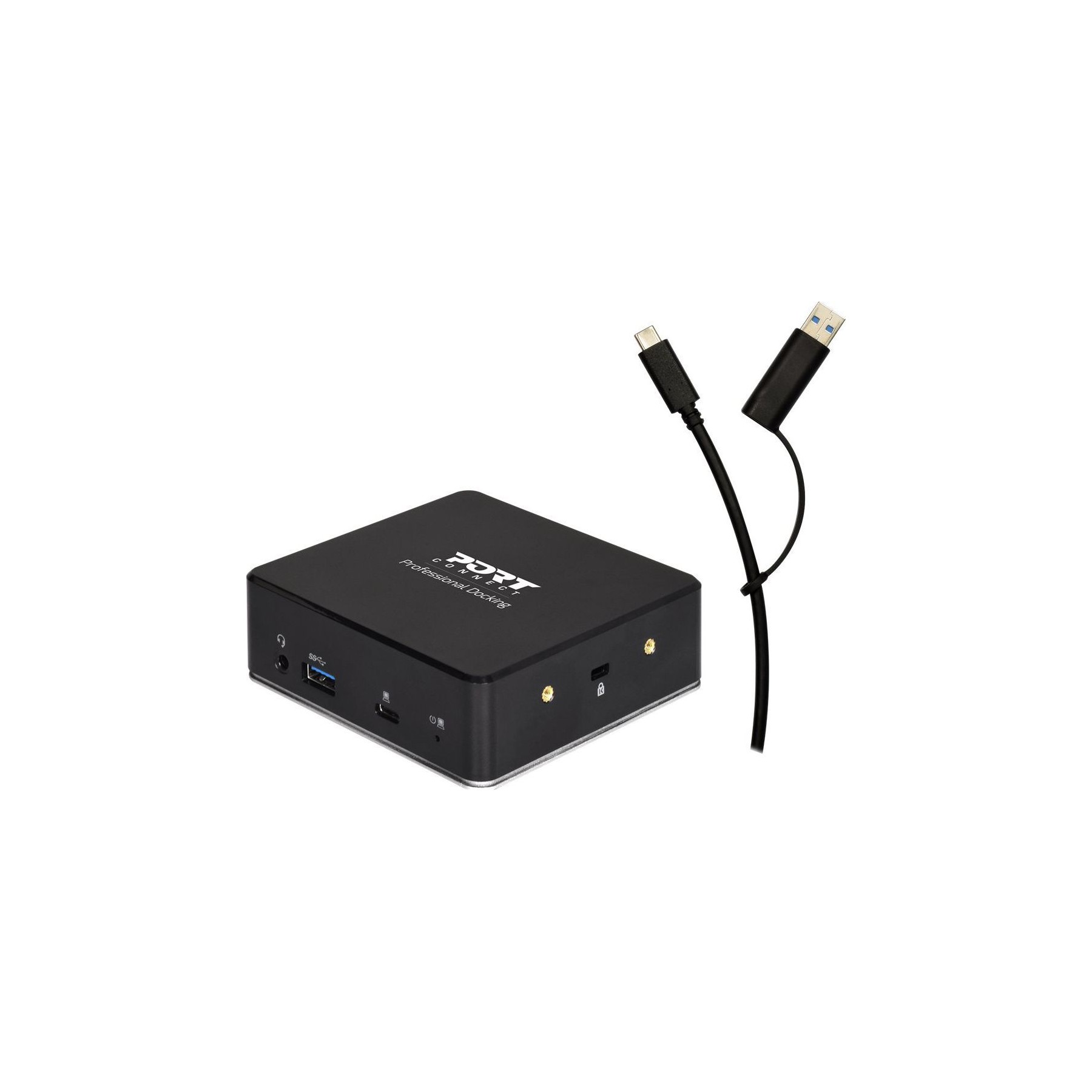 Hub PORT DESIGN double écrans 2X 2K USB-C 85W pour 7 pér