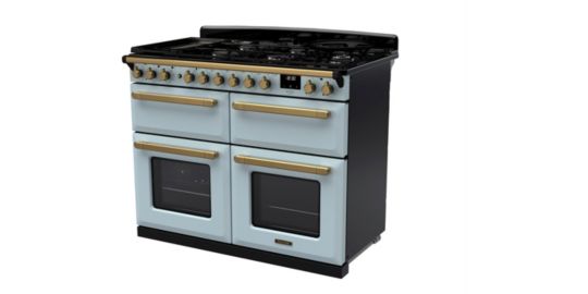 Piano de cuisson mixte FALCON ESTEL DELUXE BC TAB MIX 110 CM BLEU PAST