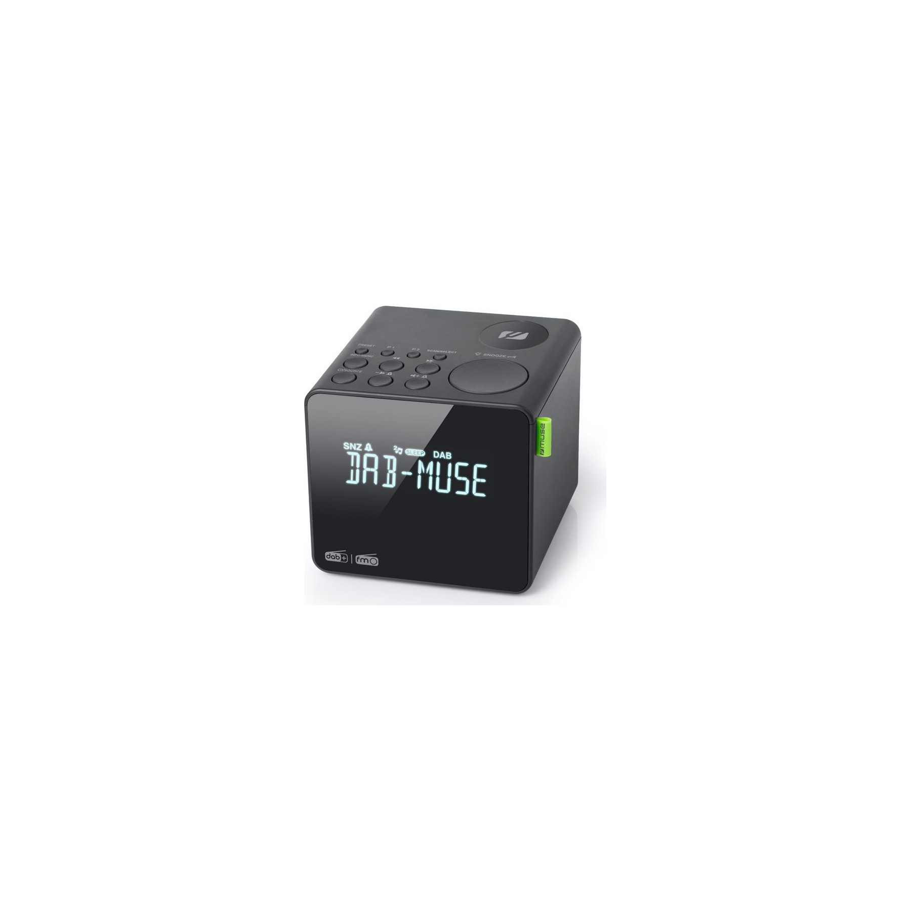 Radio FM MUSE M-187 Noir