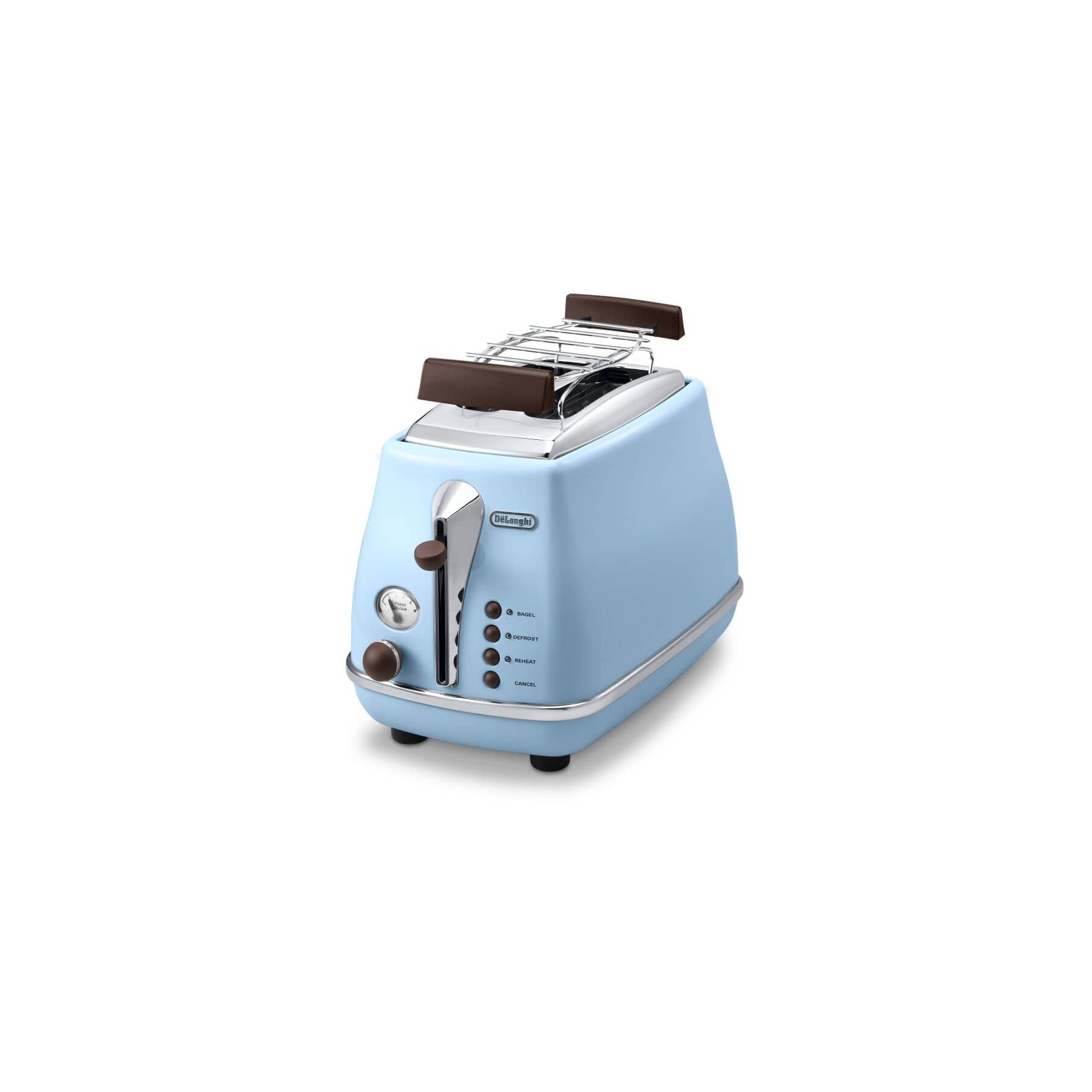 Grille-pain DELONGHI CTOV2103AZ ICONA VINTAGE bleu azur