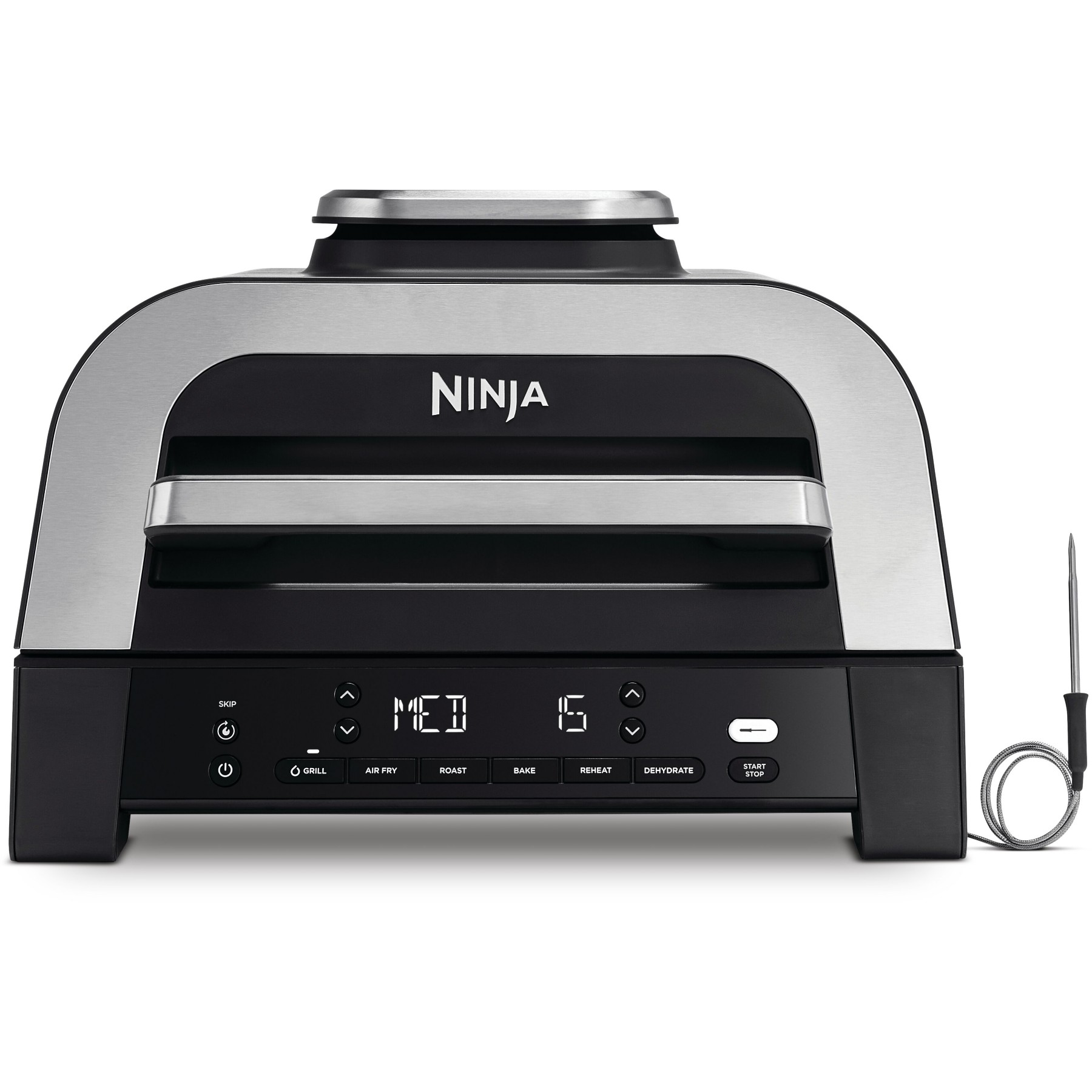 Grille-viande NINJA Foodi DG551EU thermosonde à poser, 40x27 cm