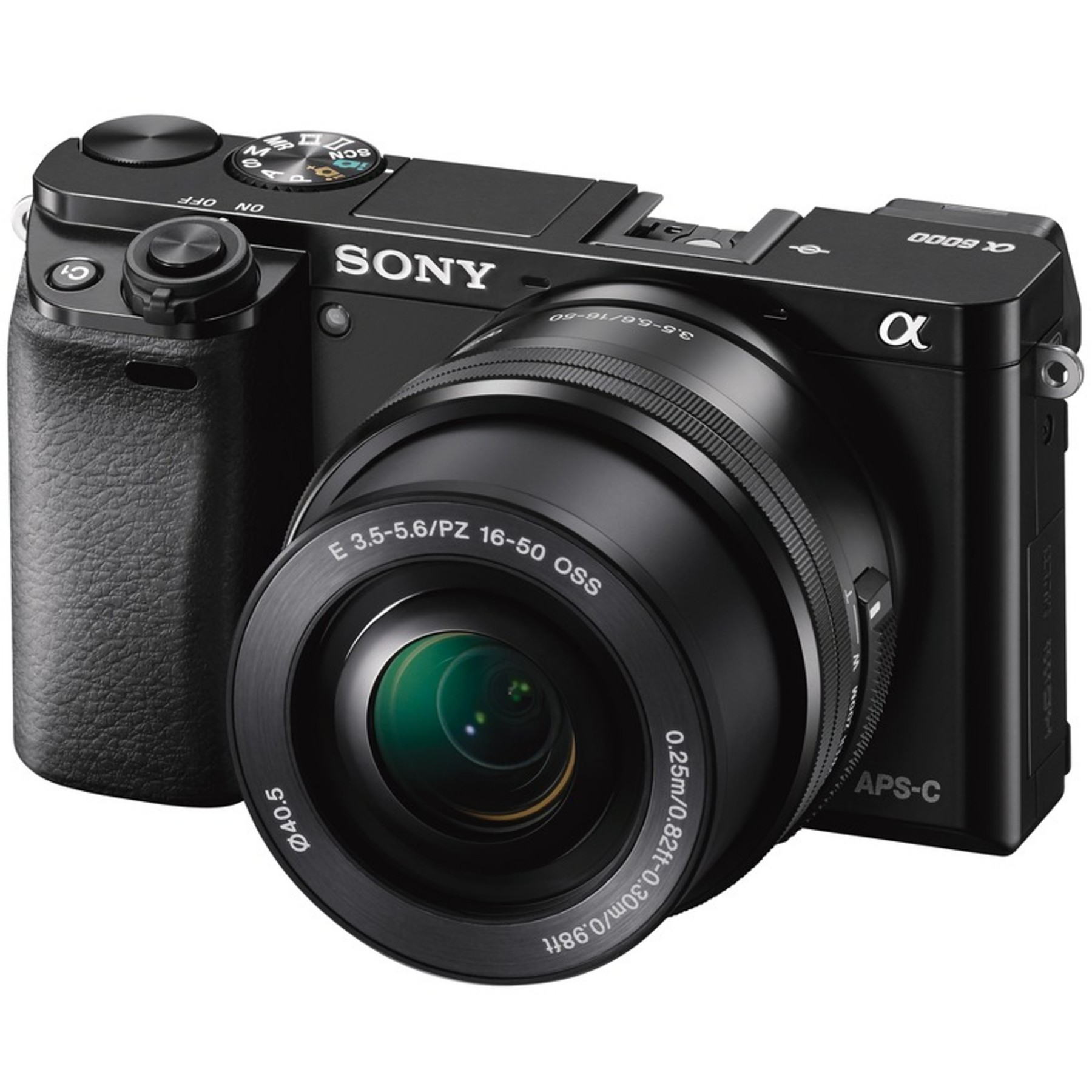 Appareil photo Hybride SONY A6000 Noir + 16-50mm