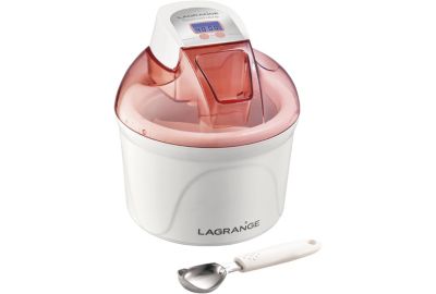 Sorbetière LAGRANGE Pomelo + 2ème cuve et cuillère glace