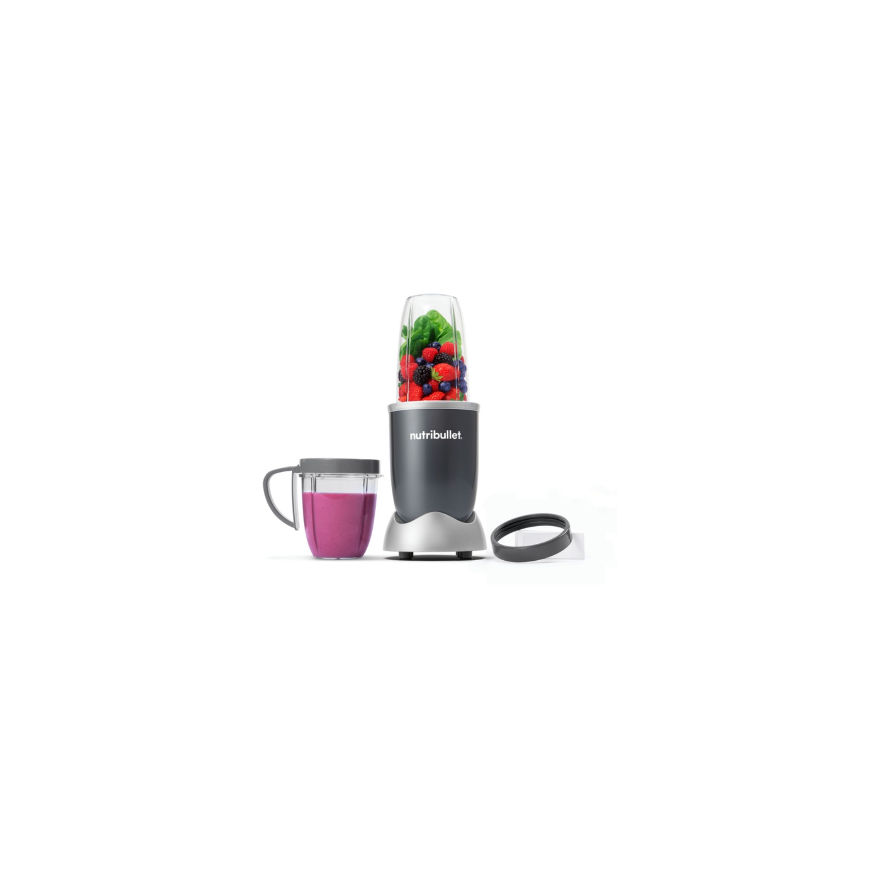 Blender NUTRIBULLET NB606DG Original 600 gris 2 accessoires