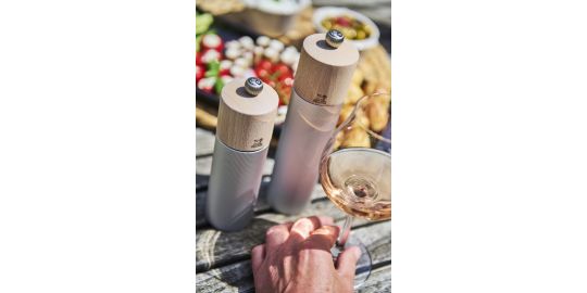 Moulin à sel PEUGEOT LINE aluminium naturel 22cm